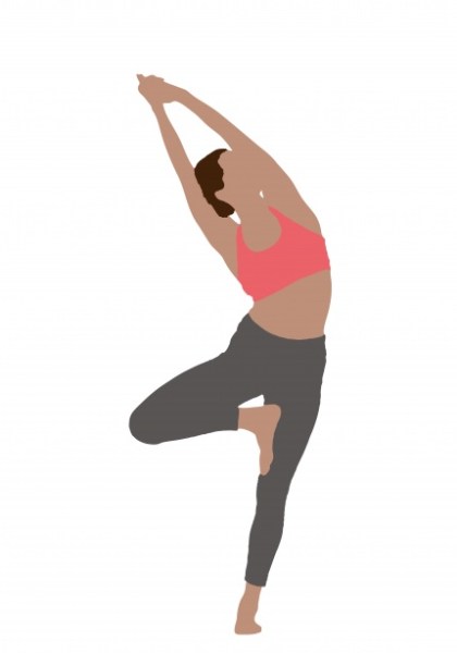 yoga-woman-tree-pose